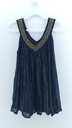 BLUSA NEGRO DORADO ZWZN T:XL