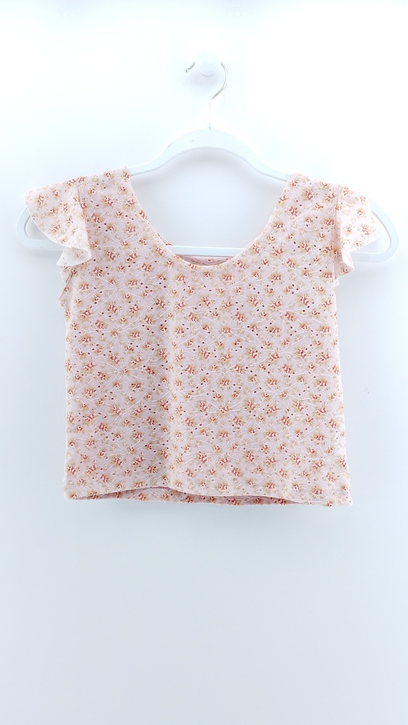 ENTERITO ROSA MULTICOLOR PASTEL VIQUITOS T:14