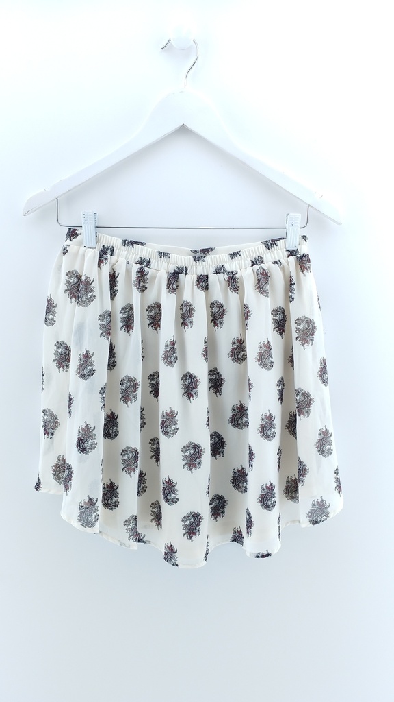 FALDA MULTICOLOR BEIGE H&M T:M