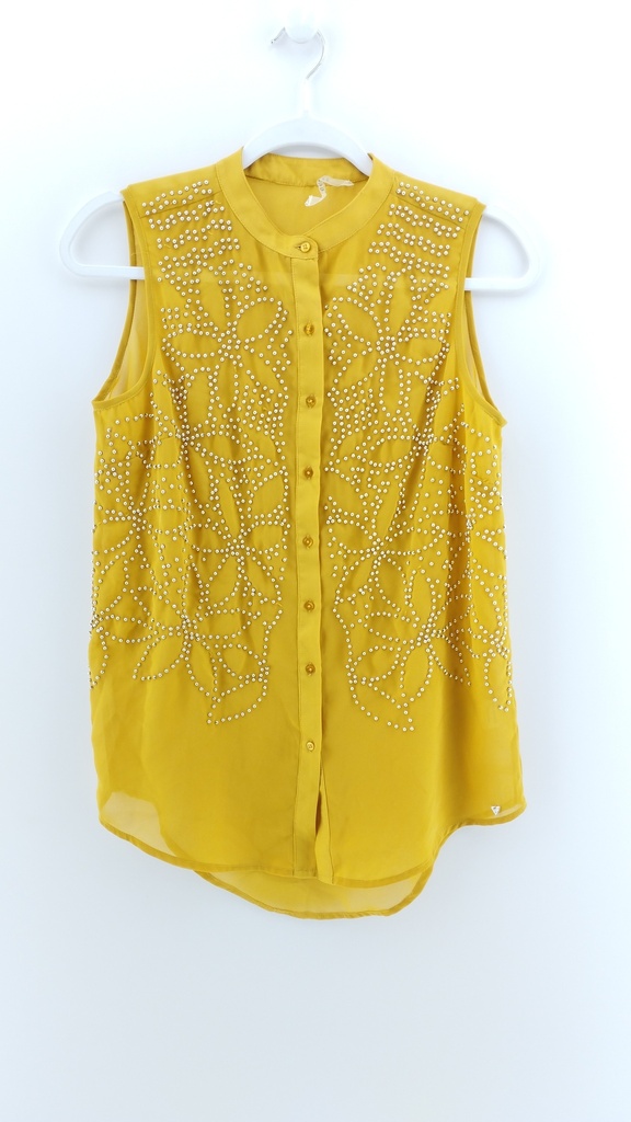 CAMISA MOSTAZA GUESS T:L
