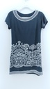 VESTIDO AZUL BLANCO LANARAES T:M