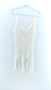 VESTIDO BLANCO CRUDO T:L