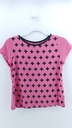 REMERA ROSA NEGRO T:2