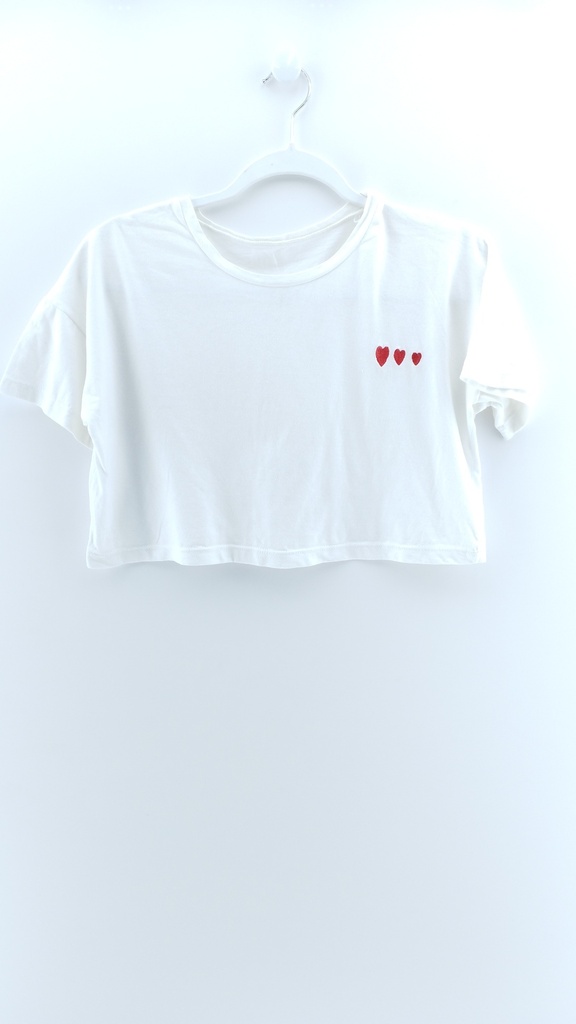 REMERA BLANCO T:L