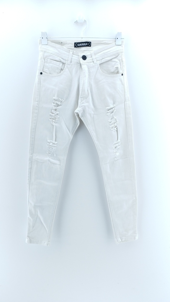 JEANS BLANCO GUERRA T:38