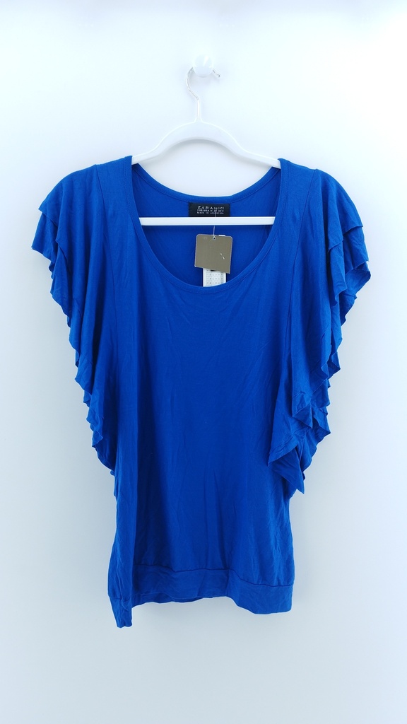 BLUSA AZUL ZARA T:M
