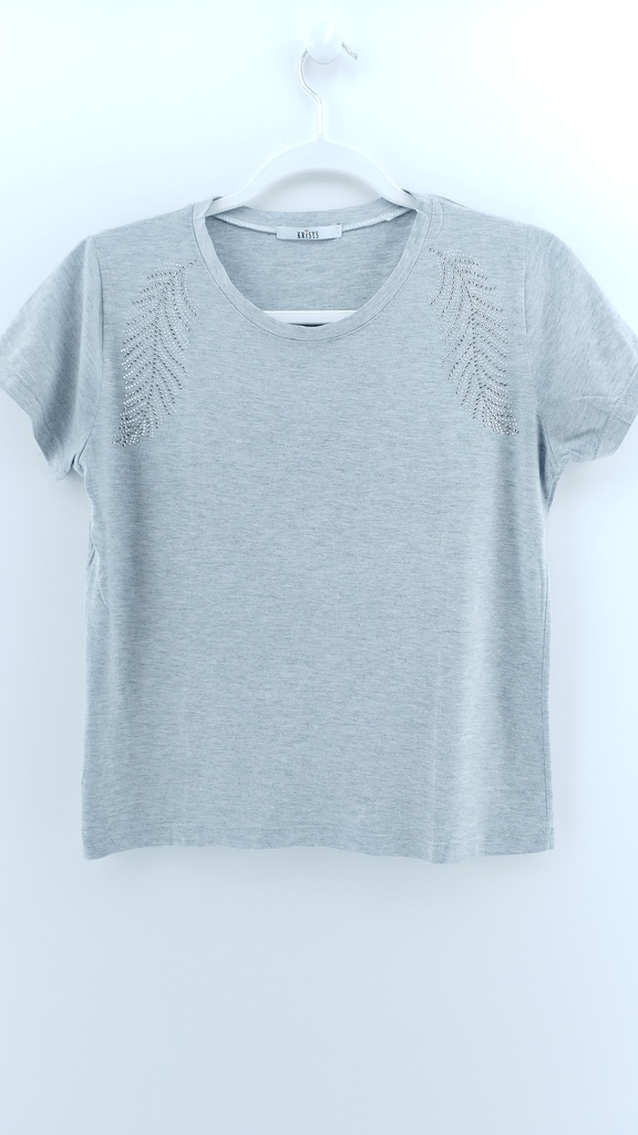REMERA GRIS KRISYS T:S