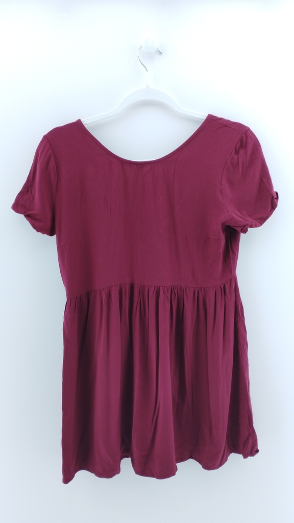VESTIDO BORDÓ SYBILLA T:L