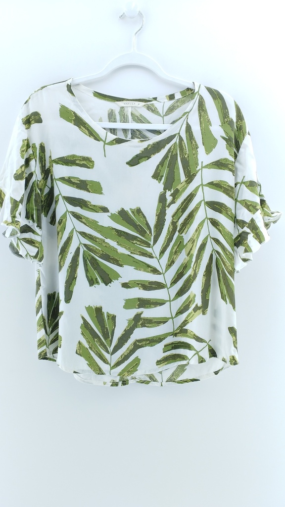 BLUSA BLANCO VERDE KNAUER T:3