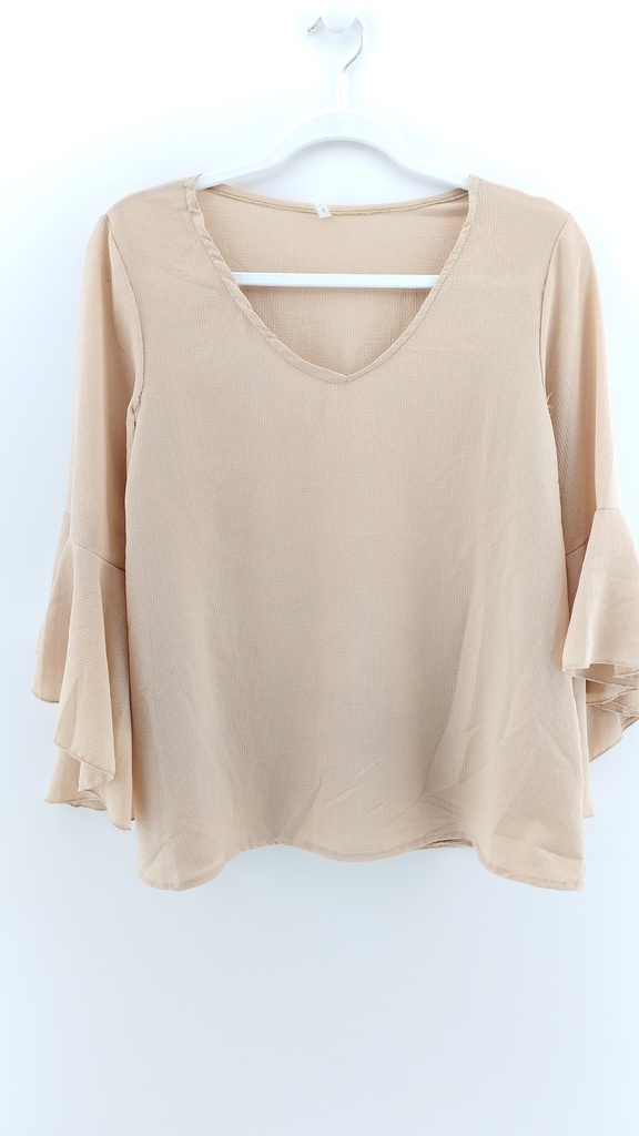 BLUSA BEIGE CRUDO T:L