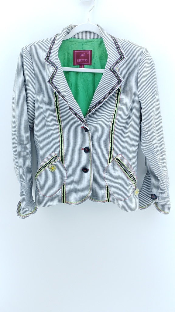 BLAZER MULTICOLOR VERDE T:42