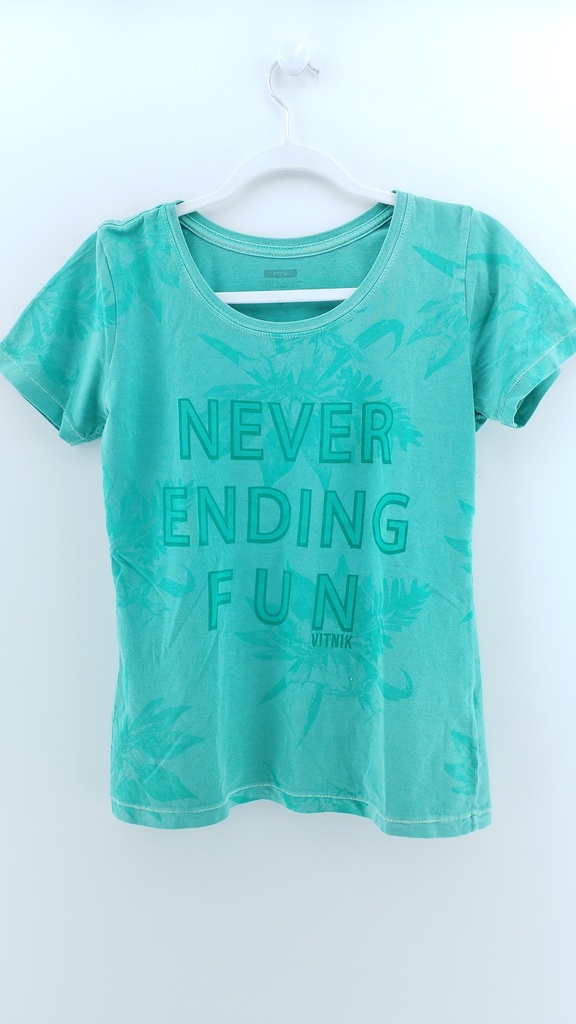 REMERA TURQUESA VITNIK T:S