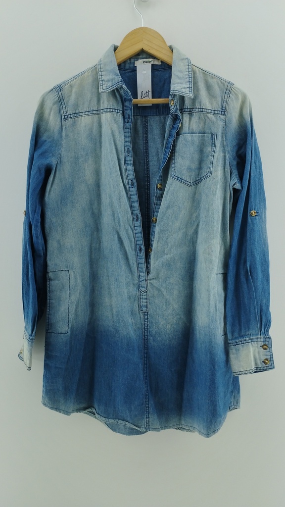Camisa jean degrade T:M