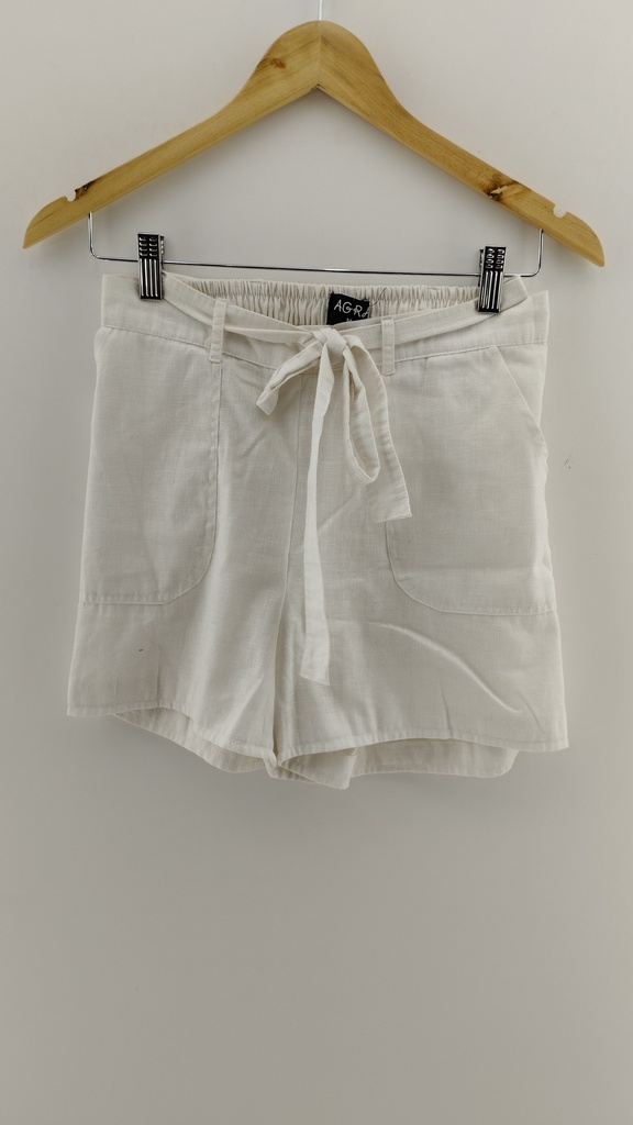 Short blanco AGRA T:M
