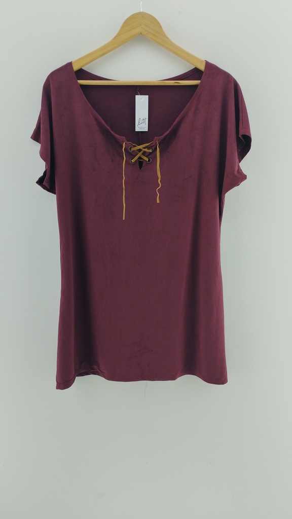 Remeron morado cinta marron T:L
