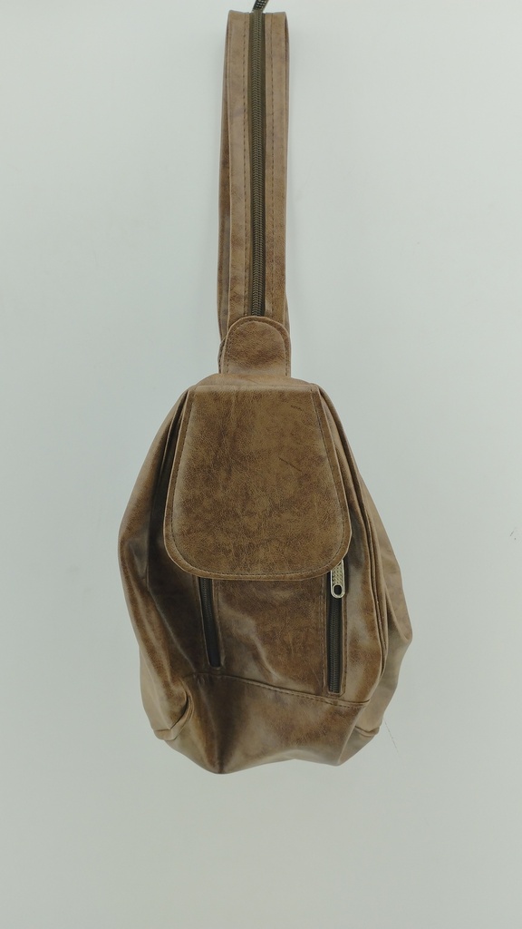 Morral marrón marmolado