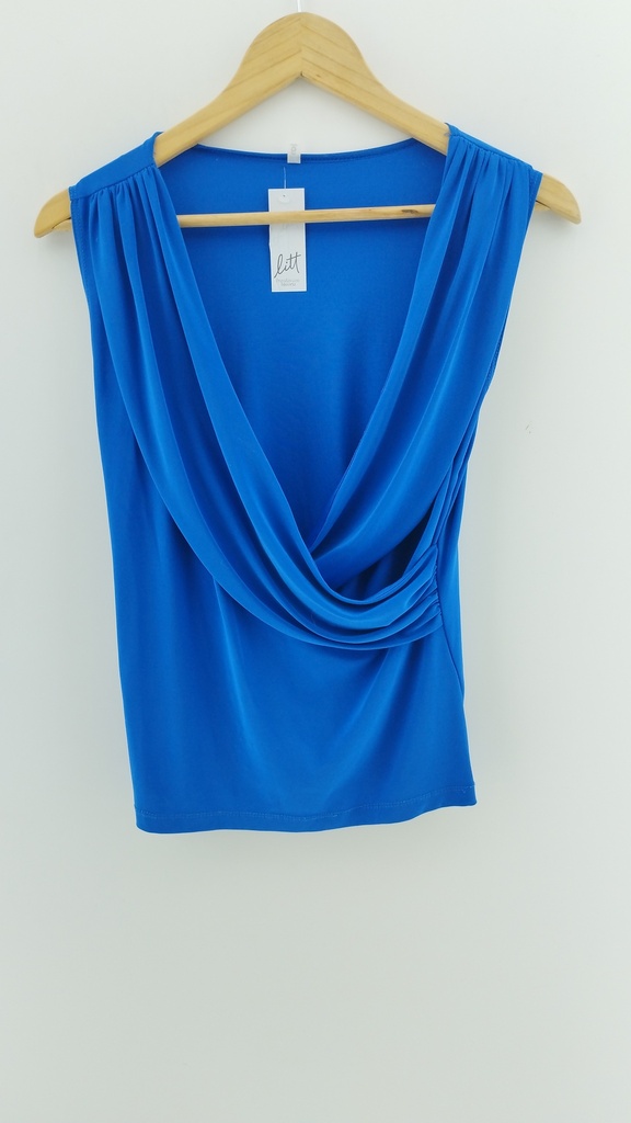 Blusa azul cruzada T:6