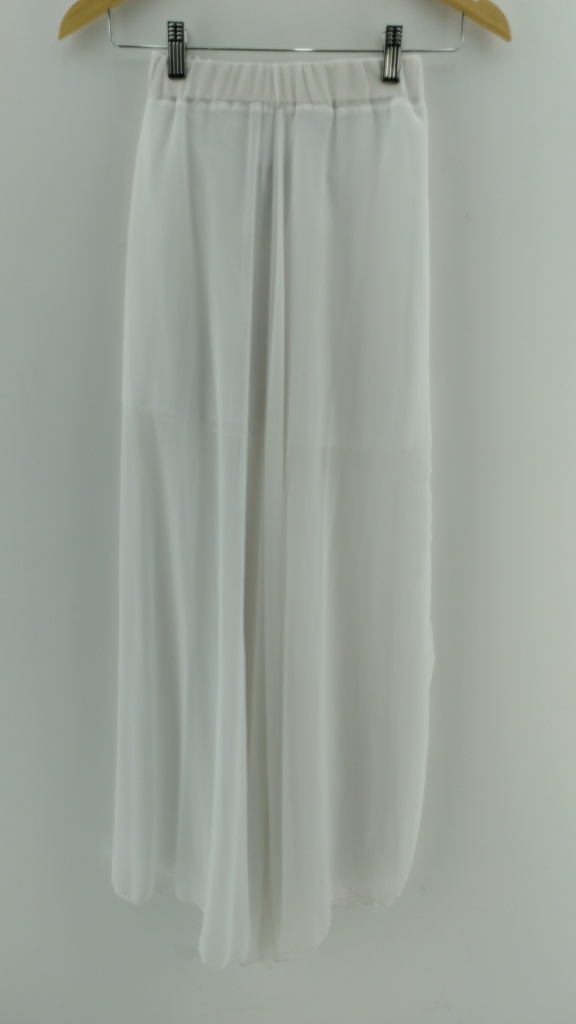 Falda midi blanca  T:1
