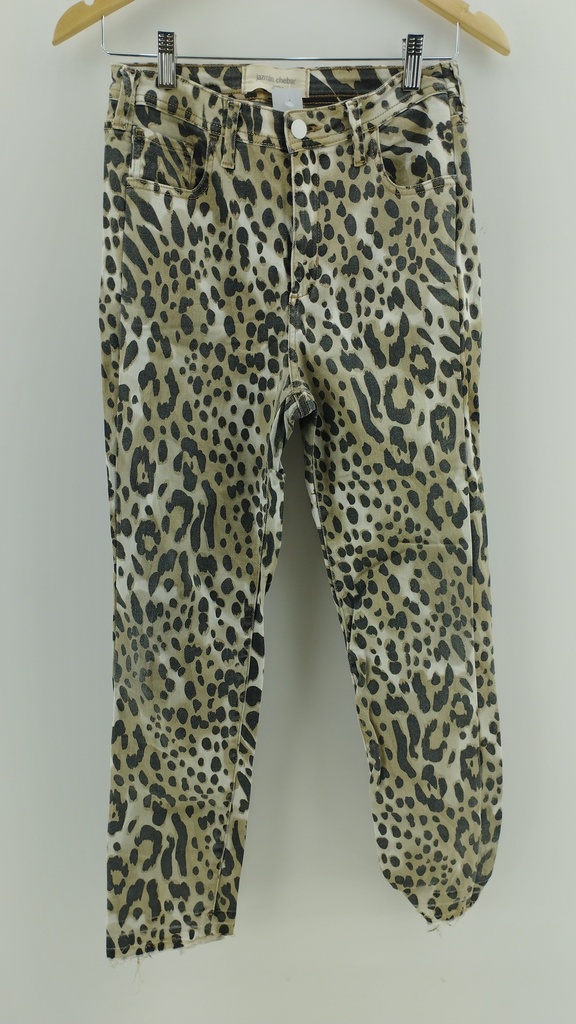 Jeans animal-print JAZMIN CHEBAR T:46