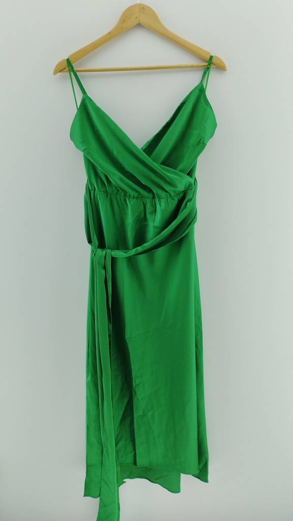 Vestido verde esmeralda ASOS T:38