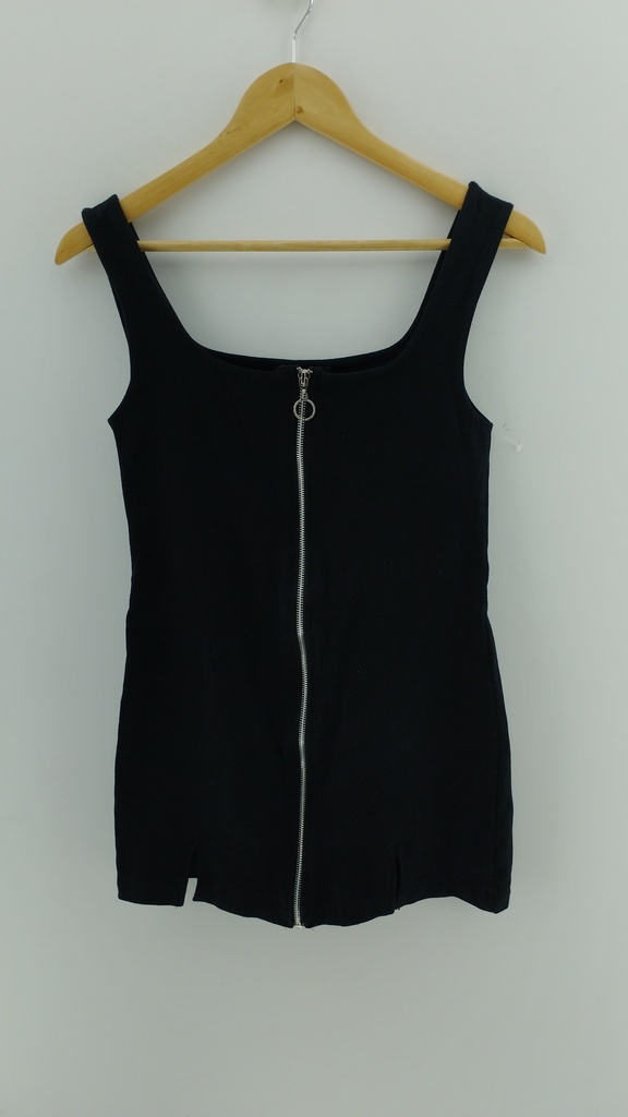 Vestido negro con cierre JENNIFER T: M