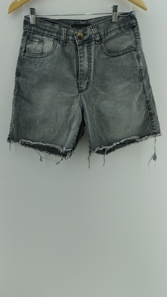 Short jeans gris SISA DENIM T:38