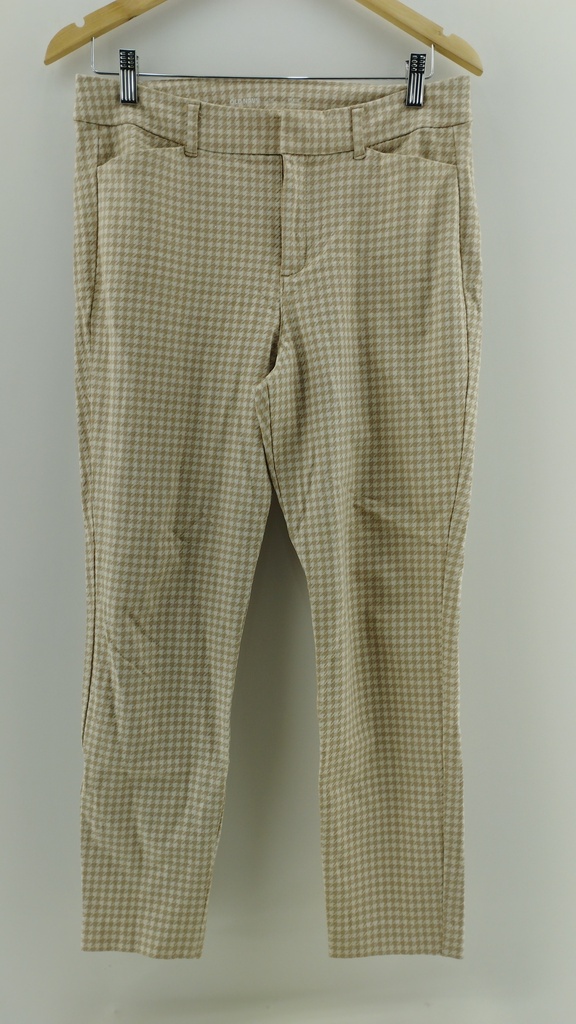 Pantalón beige estampa vichy corte recto OLD NAVY T:42