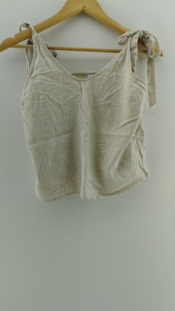 Remera beige tiras VER T:M