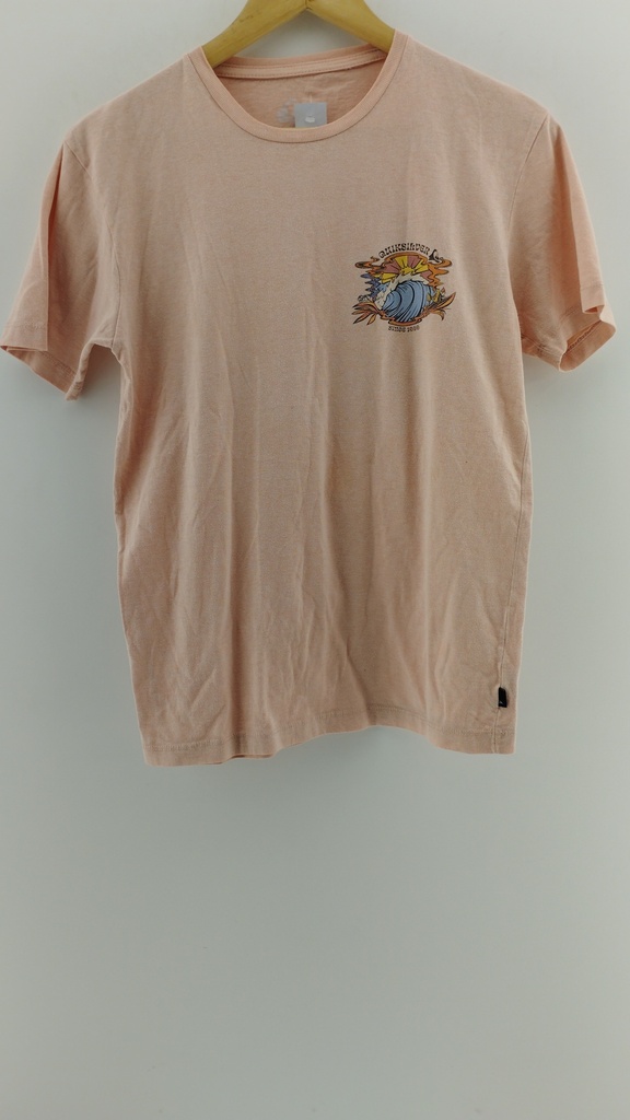 Remera rosa QUIKSILVER T:S