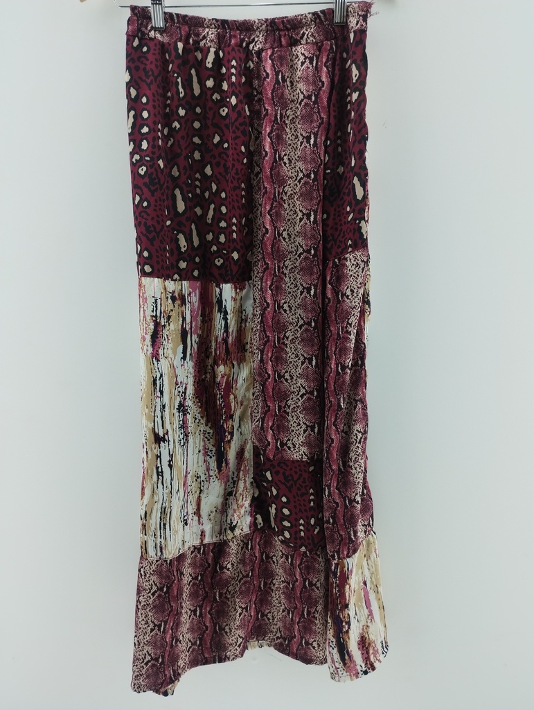 Falda bordo diseño abstracto CRIN T:S