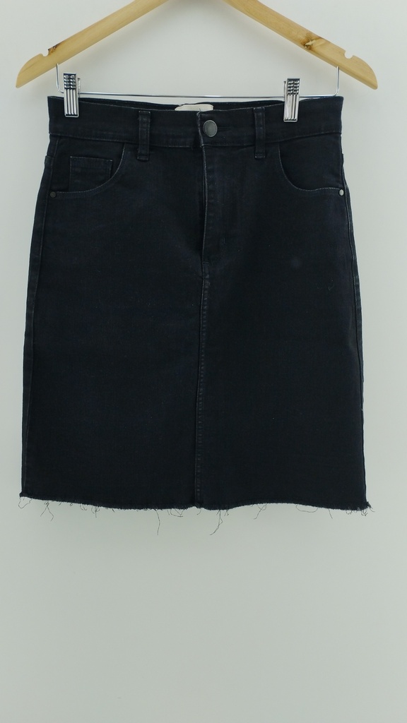 Falda jean negra PORTSAID T:40