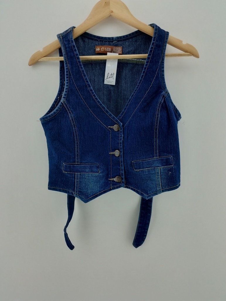 Chaleco jean N-JEAN T:36