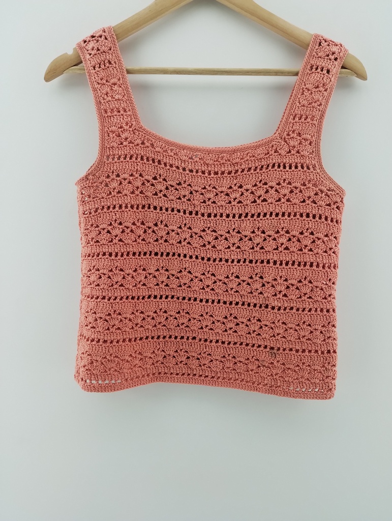 Musculosa tejida rosa T:2
