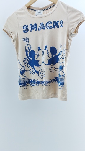 [209-27] REMERA Beige  Talle: XS