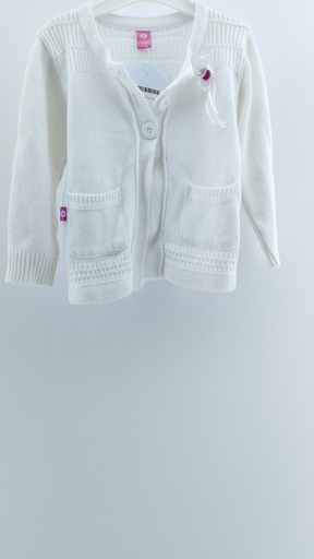 [89-38] CAMPERA Blanco Talle: 3