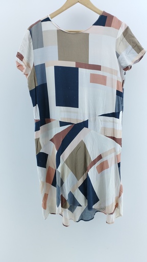 [1143-8] VESTIDO ZARA BASIC T:L