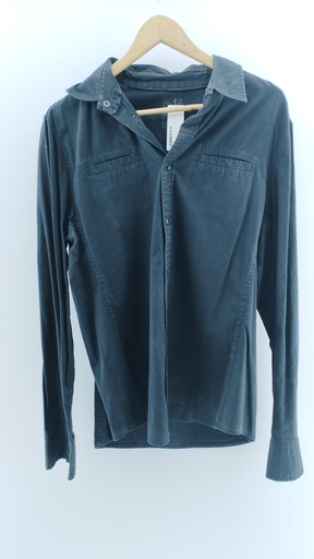 [1248-5] CAMISA NEGRA BERSHKA T: XL