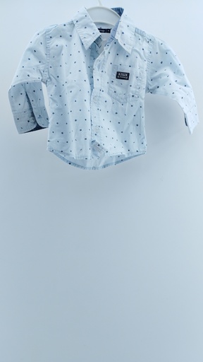 [1275-23] CAMISA MIMO CELESTE T:M