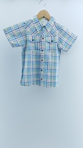 [1334-37] CAMISA CUADROS FROG T:8