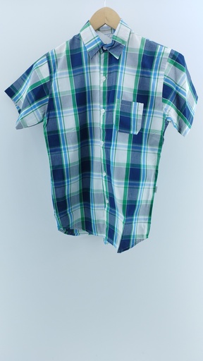 [1334-45] CAMISA COFFEE VERDE T:12