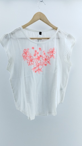 [1398-24] BLUSA BORDADA FLUOR T:S