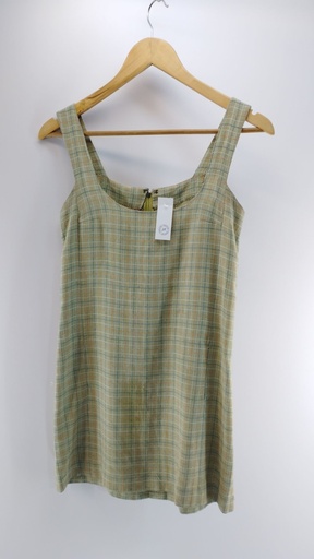 [1666-2] VESTIDO VICHY TM