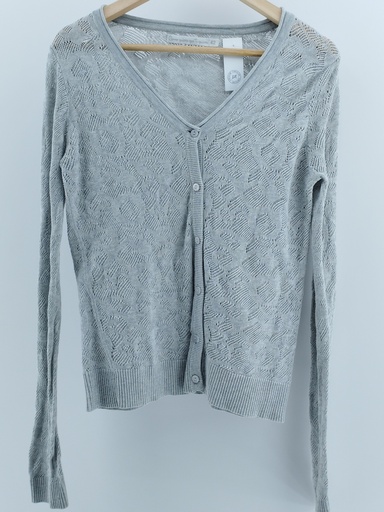 [PO1330-04] CARDIGAN GRIS COMO QUIERES T:42