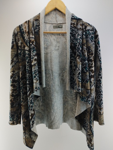[P01654-04] Saco fino estampado Dionne L