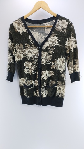 [P01678-06] CARDIGAN NEGRO T:S