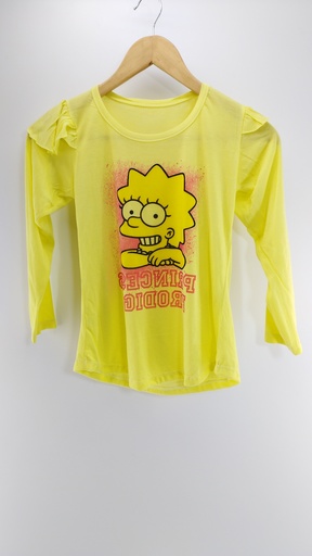 [P01678-08] REMERA AMARILLA T:14