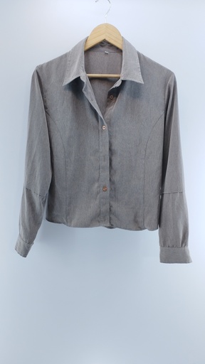 [P01831-02] CAMISA GRIS T:M