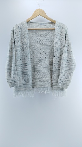 [P01855-07] CARDIGAN GRIS MIMO T:10