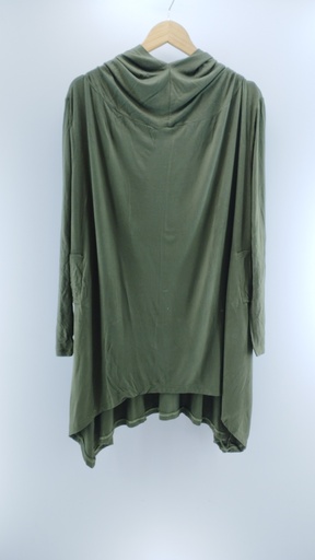 [P01889-02] REMERA VERDE LARGA GENERICO- SIN MARCA T:XL