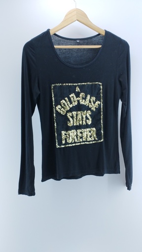 [P01916-04] REMERA NEGRA T:M